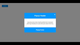 How to Create a Modal  in HTML , CSS & JavaScript | JavaScript Popup