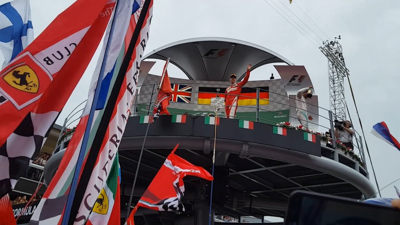 F1 Monza 2016 Podium - Italian GP