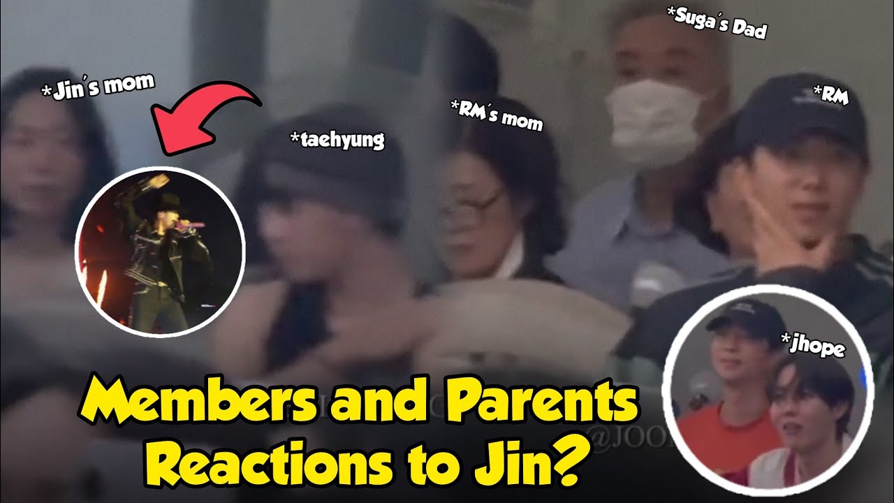Amazed! Members and Their Parents Reaction to Jin's Spectacular Concert?!