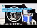 Daul axis Laser marking machine marking and engraving on mirror with big area.