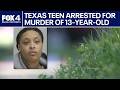 Teen Dallas woman arrested for murder of 13-year-old