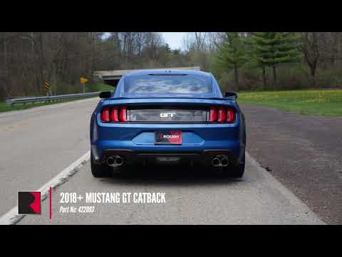 2018+ Mustang GT ROUSH Catback Exhaust | ROUSH Performance