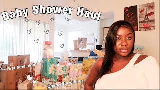 Baby Shower Haul | What I got at my baby shower