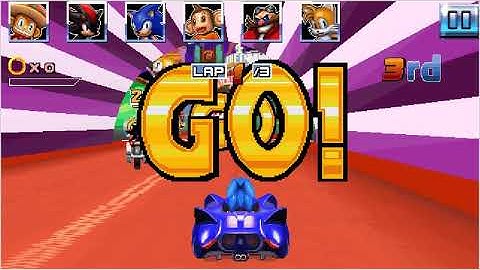Sonic Sega Racing - JAVA Game Mobile Download