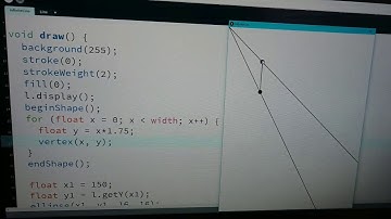 Infinite Line in Processing 2. Simon