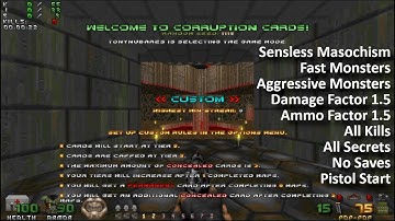 More than Chaos! | DTWID,  maps E2M1, E2M2 100% | Project Complexity 2.0 + Corruption Cards