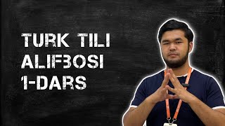 TURK TILI alifbosi #01dars | TÜRKÇEDEKİ HARFLER NASIL OLUR? | How to learn Turkish easily