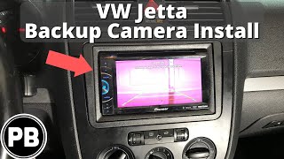 2005  2010 VW Jetta Backup Camera Install