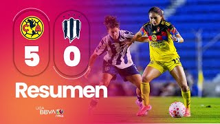 América 5-0 Rayadas Cuartos De Final De Vuelta