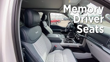 Memory Driver Seats in the 2021 Ford F-150 - Jeremy Peterson - Bill Marsh Kalkaska