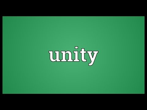 Unity Meaning