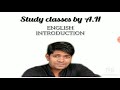 English grammar introduction class by adarsh pathak