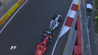 Hamilton Vettel Come To Blows 2017 Azerbaijan Grand Prix