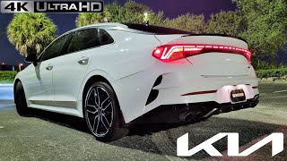 2022 Kia K5 GT  POV Night Drive 4K (Binaural Audio) Sound System