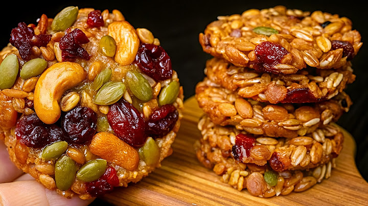 No sugar! Healthy cookies without flour, sugar, and gluten! Energy dessert!