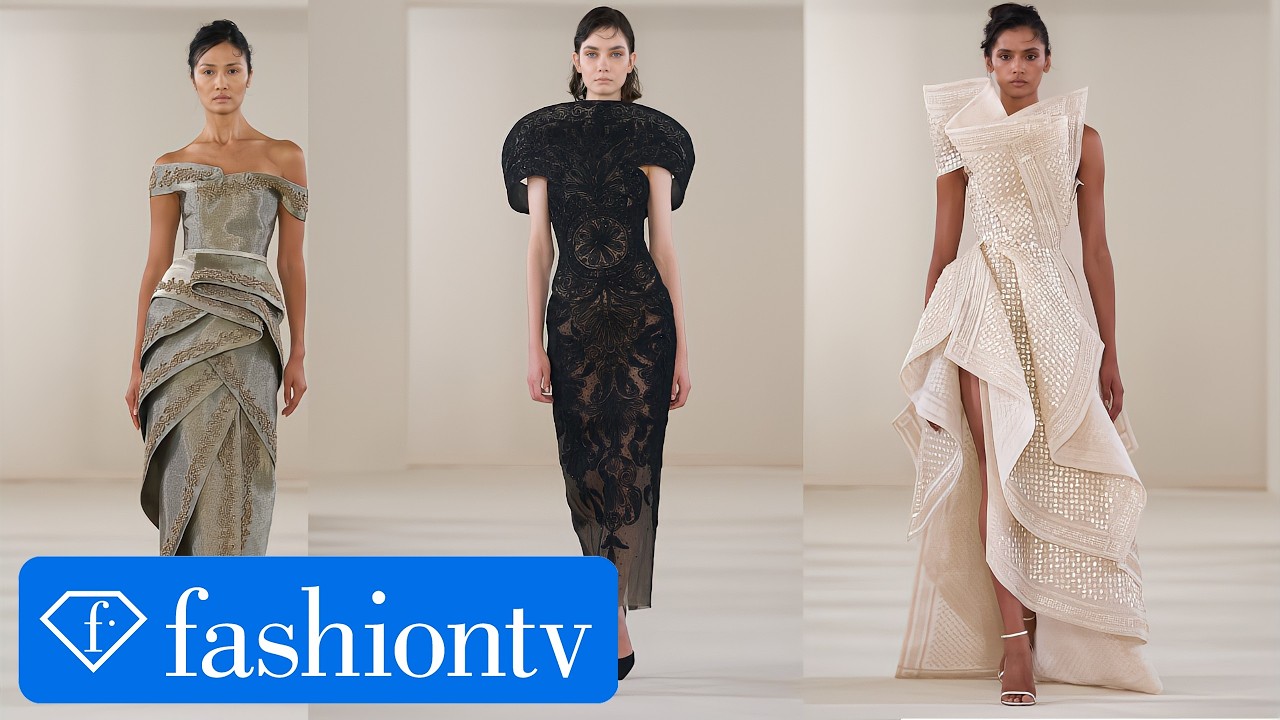 Rami Al Ali: Sculpted Shadows in Sunlit Silk for F/W 26-27 | Paris Haute Couture Week