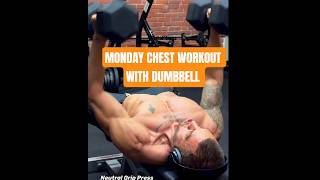 Monday Chest Exercises with Dumbbell Best selection of Exercise