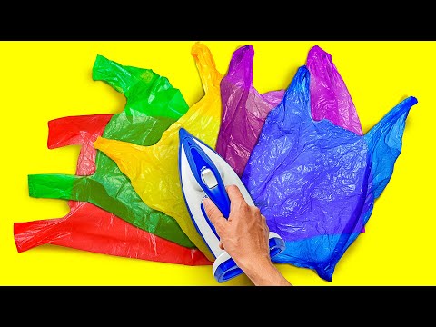 Video: Crafts From Plastic Bags