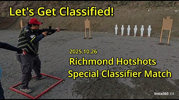 Richmond Action USPSA Special Classifier Match - Getting my Initial PCC Classification! 2025.10.26