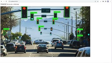 An object detector web service that uses YOLOv8 neural network to detect traffic lights on images.
