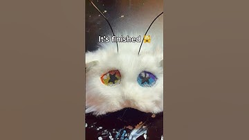 Day 5 of letting my viewers design a mask!#therian #therianmask #catmask #alterhuman #quadrobics