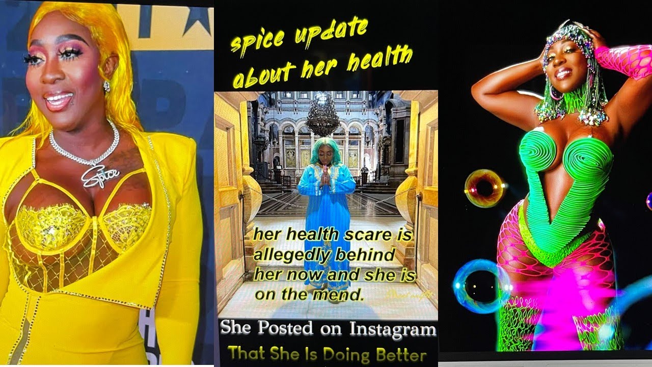 Spice Clears the Air About her Health Scare on her Instagram Page 