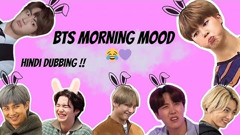 When BTS Tries to Answer Questions Half Asleep 😭☕ || HINDI DUBBING 🤣💜🤝#bts #army  