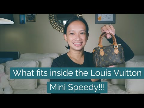 Louis Vuitton Speedy Nano Hl with Strap Bandouliere Mini Tiny
