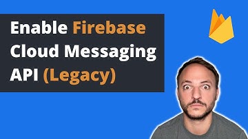 How to Enable Firebase Cloud Messaging API (Legacy) | Find your Firebase Cloud Messaging Server Key