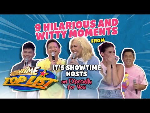 9 hilarious and witty moments from Its Showtime hosts on EXpecially For You  Kapamilya Toplist