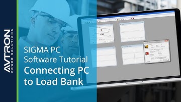 SIGMA PC Software Tutorial - Connecting the PC to the Load Bank – Part 1