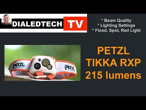 Petzl Tikka RXP Headlamp Beam Review | DialedTech