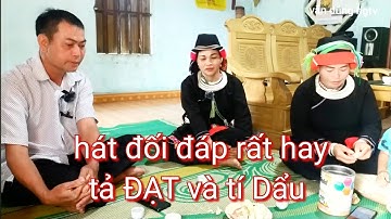 hát đối đáp rất hay, tả Đạt và tí Dẩu hát tại nhà văn Dũng ngần hạ,Tân Thành