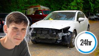 No One Could Fix This Abandoned Car in 4 Years… I Rebuilt It In 24 Hours!