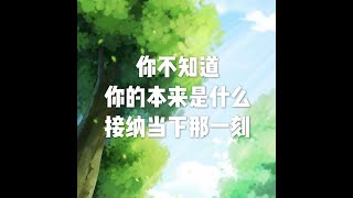 201212 你不知道你的本来是什么　接纳当下那一刻10024