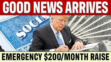 LAATSTE NIEUWS: Vaste verhoging van de uitkeringen van $ 200 per maand voor de nooduitkering van ...