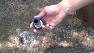 How to stop LowHead Drainage using a Check Valve