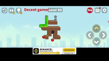 Snake puzzle slihter to eat level 92 Walkthrough solution 