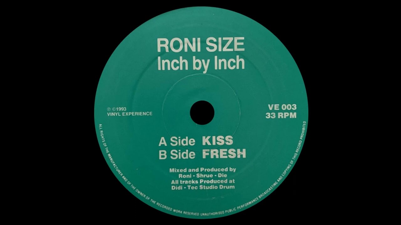 Roni Size – Inch By Inch (V Recordings, 1993) - YouTube