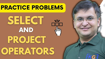 6.6 select and project operation in relational algebra examples in hindi