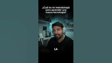 Aprende CUALQUIER tecnología en tiempo récord!  #programacion #short