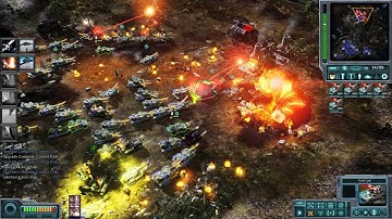 C&C Red Alert 3: Generals Evolution Mod BETA 0.3 - Chaotic USA Laser VS. 2 China Tank Generals