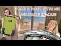 Pack with me for beach vaca! Running errands - shopping fails - first day at the beach ! Vlog 48