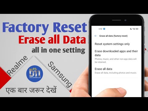 How To Reset Realme 7 - Factory reset All Data in Android Mobile