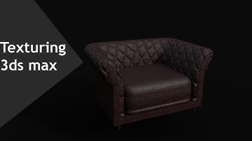 Texturing chair - 3ds max Substance painter tutorial part - 1