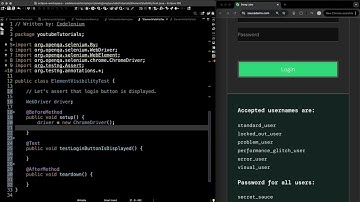 How to Assert Element Is Displayed (Tutorial) | Selenium + TestNG + Java