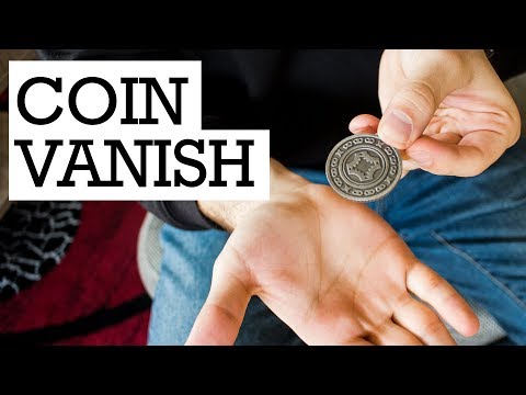 The BEST Coin Vanish - Coin Magic Trick TUTORIAL