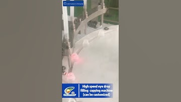 What is an eye drop filling machine? | High speed eye drop filling capping machine