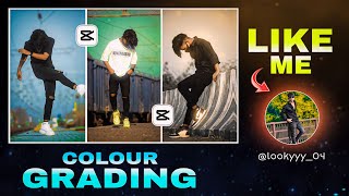 Capcut color grading tutorial ✨️ | edit like lookyyy_04 😎....  part - 2 | #capcut #edit