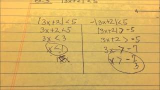 3.5 Solving Equations and Inequalities